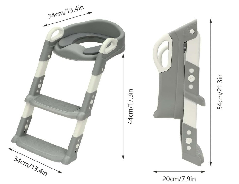 ASIENTO ENTRENADOR PARA NIÑOS CON ESCALERA