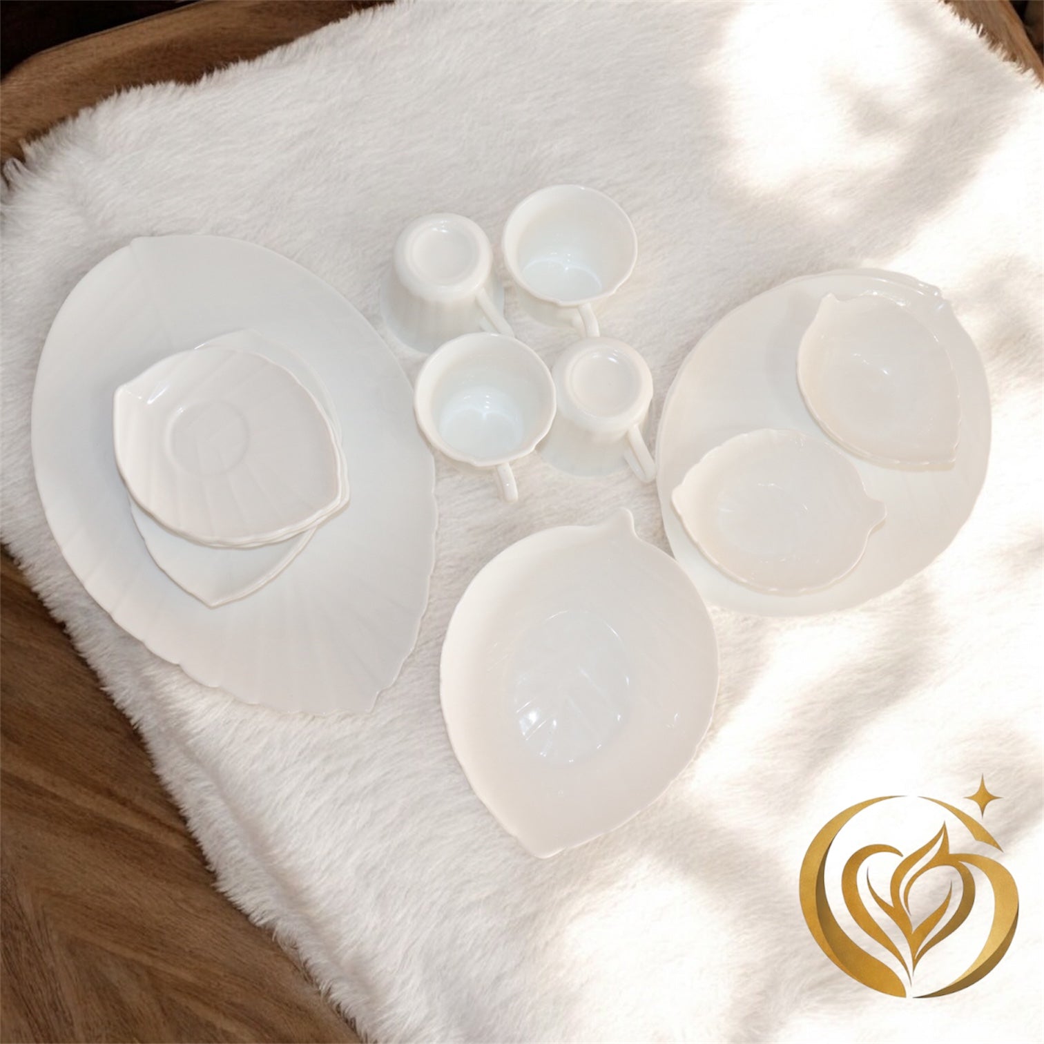 SET X13 PIEZAS PARA MESA