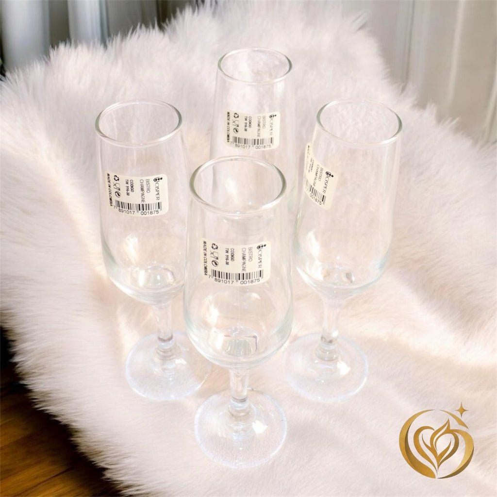 SET X4 COPAS PARA CHAMPAGNE