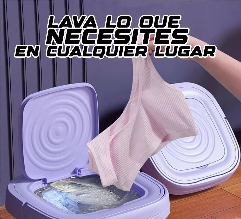 MINI LAVADORA PORTÁTIL PLEGABLE 8 LITROS