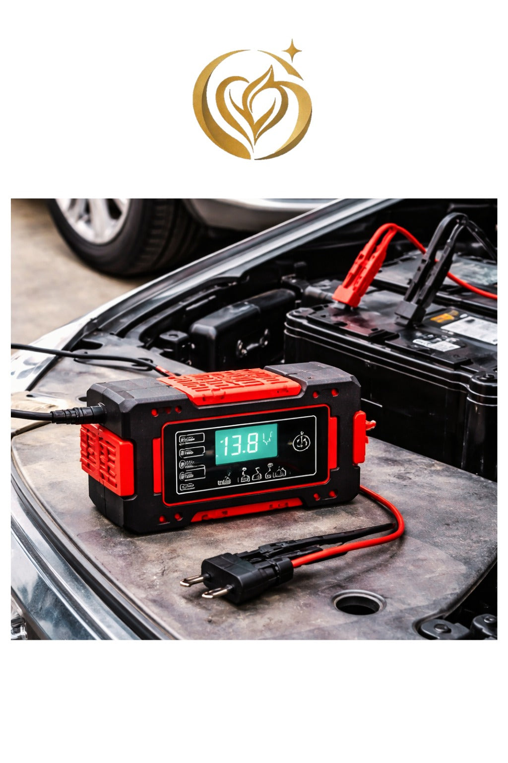 CARGADOR DE BATERIA PARA CARROS