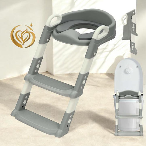 ASIENTO ENTRENADOR PARA NIÑOS CON ESCALERA